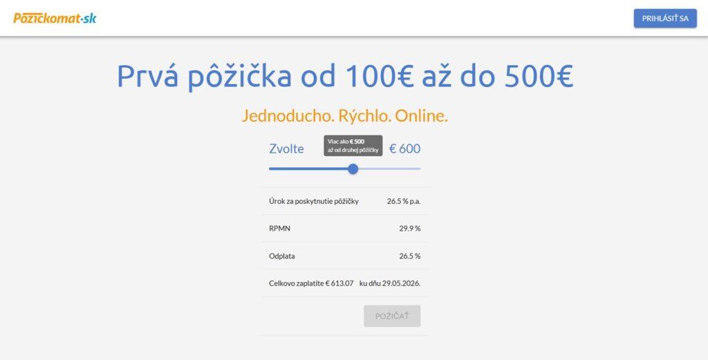 bleskové schválenie úveru skúsenosti