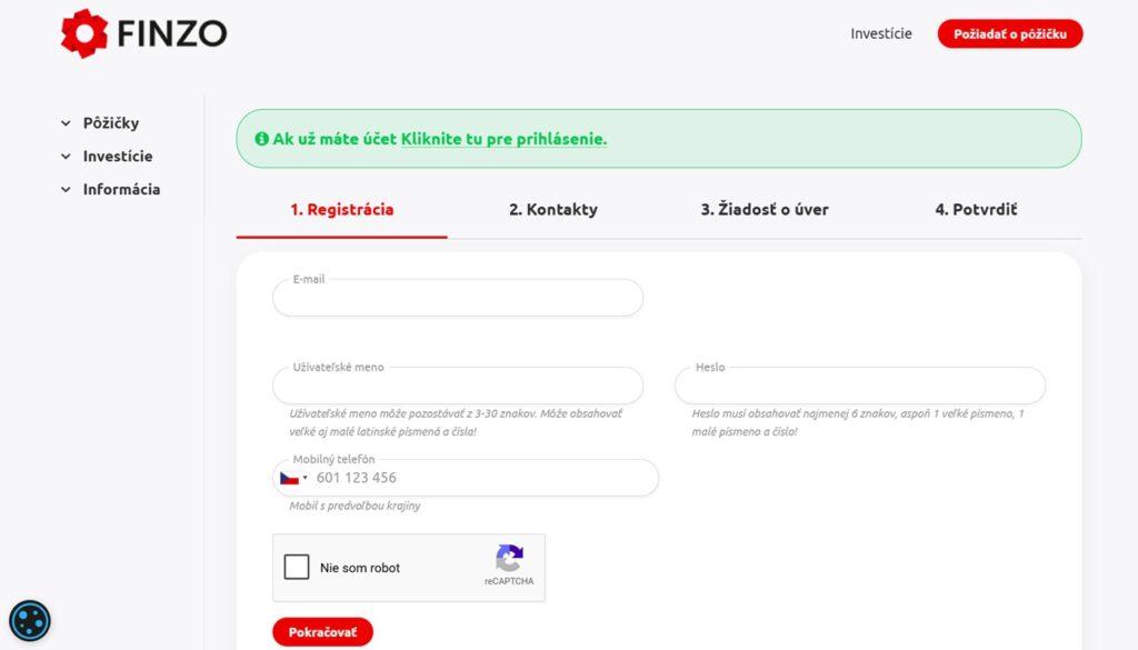 finzo pôžička výhody a nevýhody
